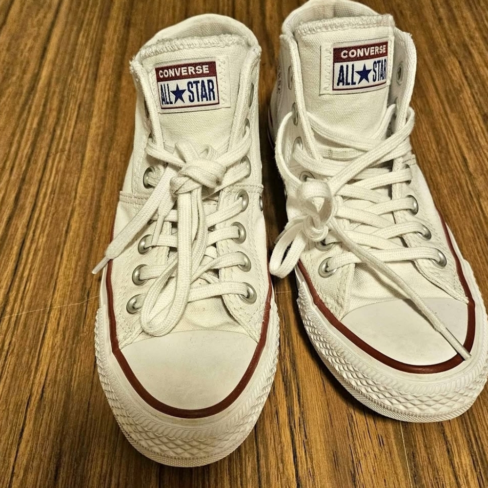 White Converse